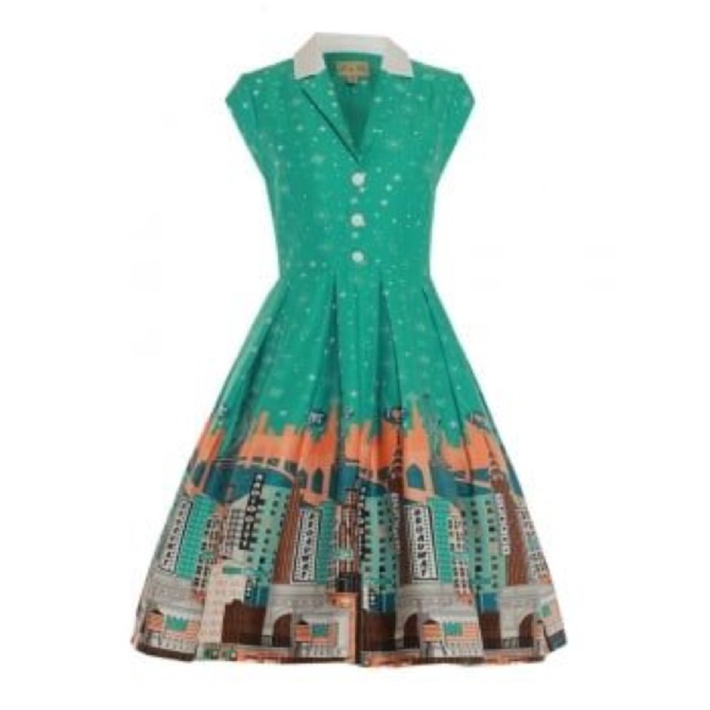 Lindy Bop New York Scene Swing Dress